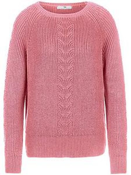 Rundhals-Pullover Peter Hahn rosé günstig online kaufen