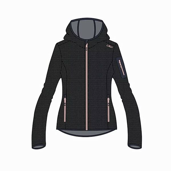 CMP Fleecejacke CMP Damen Fleecejacke Woman Jacket Fix Hood 34H6376 günstig online kaufen