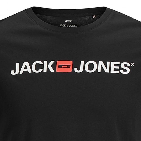 Jack & Jones Herren Rundhals T-Shirt JJECORP LOGO - Slim Fit Plussize günstig online kaufen