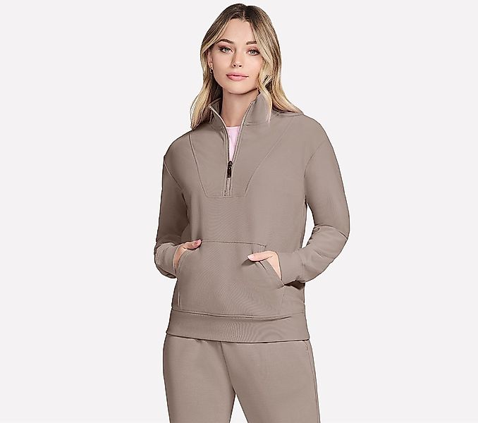 Skechers Rollkragenpullover GOLUXE RIB 1/4 ZIP günstig online kaufen
