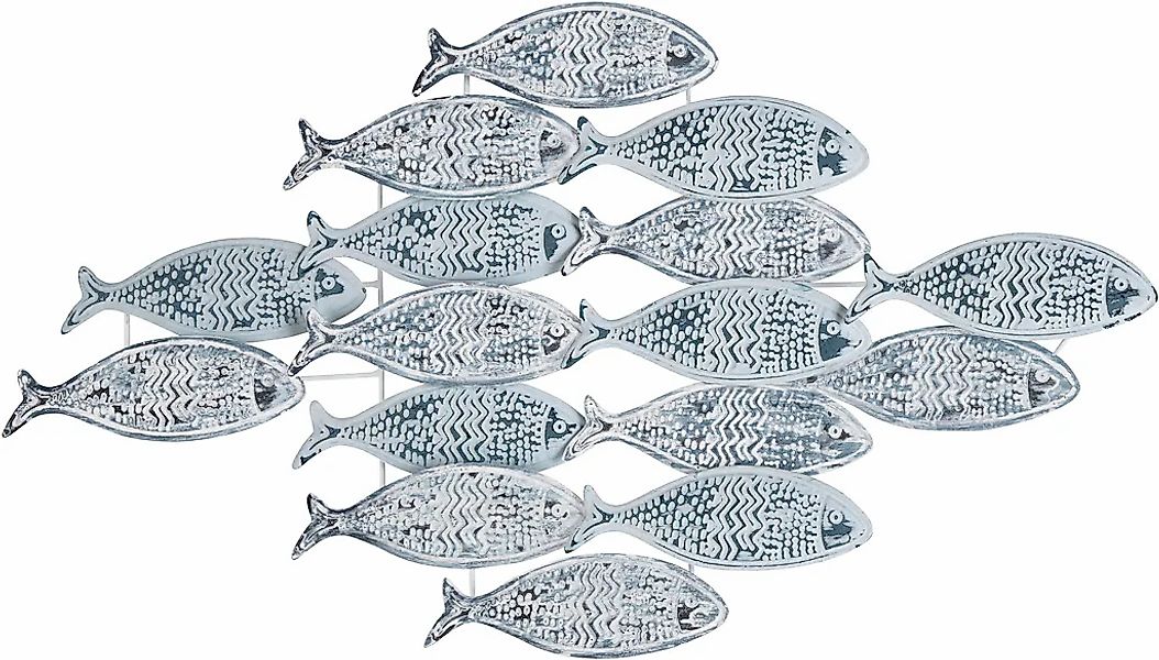 Home affaire Wanddekoobjekt Fische, Wanddeko aus günstig online kaufen