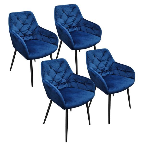 HOMELUX Esszimmerstuhl Polsterstühle 2/4 Stuhlset Moderner günstig online kaufen