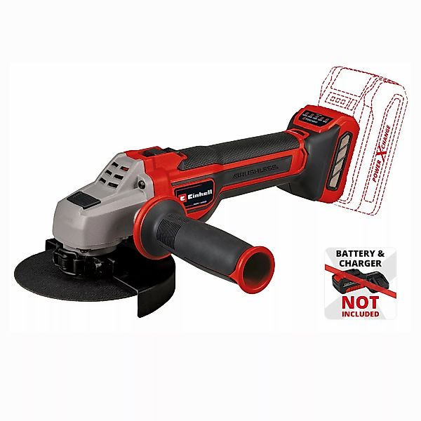 Einhell Professional Akku-Winkelschleifer TP-AG 18/125 CE Q Li Solo günstig online kaufen