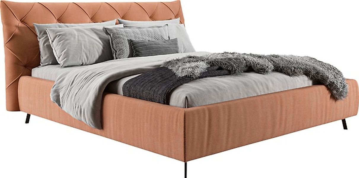 Home affaire Polsterbett "Elloree, in 4 Breiten bis 200cm, auch in Leder" K günstig online kaufen