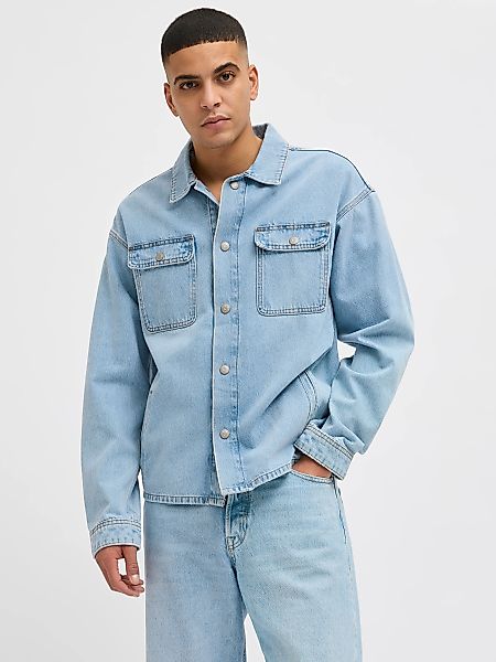 Jack & Jones Jeanshemd "JJICHASE JJOVERSHIRT MF 903 SN" günstig online kaufen