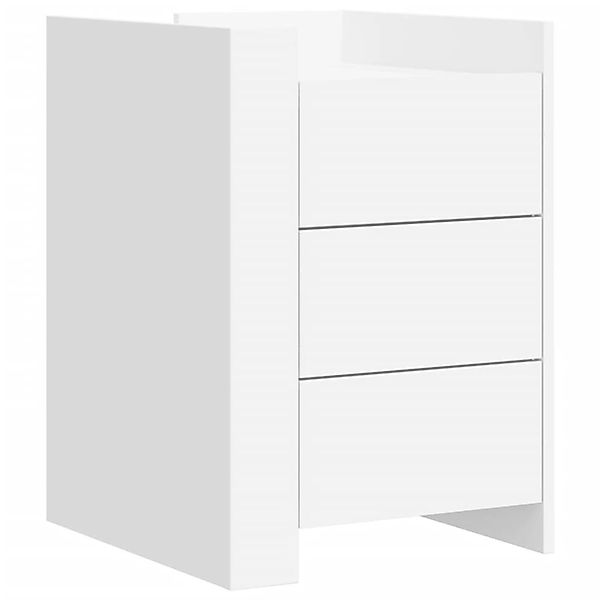 vidaXL Nachttisch Nachttisch Weiß 45x50x65 cm günstig online kaufen