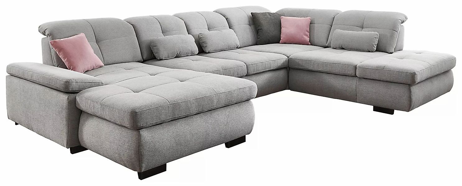 Die PlanBar Ecksofa »MP-IN16012 L-Form, mit Federkern-Polsterung«, inkl. Si günstig online kaufen