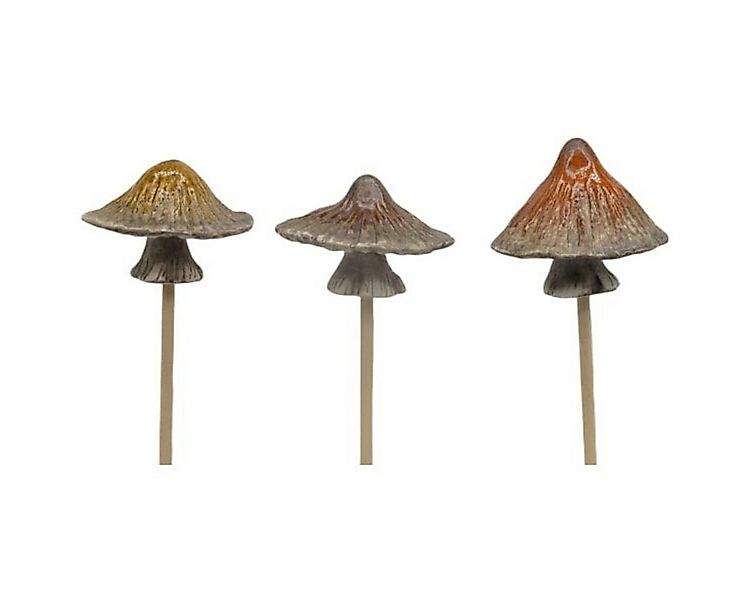 finehomegarden Dekofigur Pilz Marta Stecker Keramik Garten Wald rost/braun/ günstig online kaufen