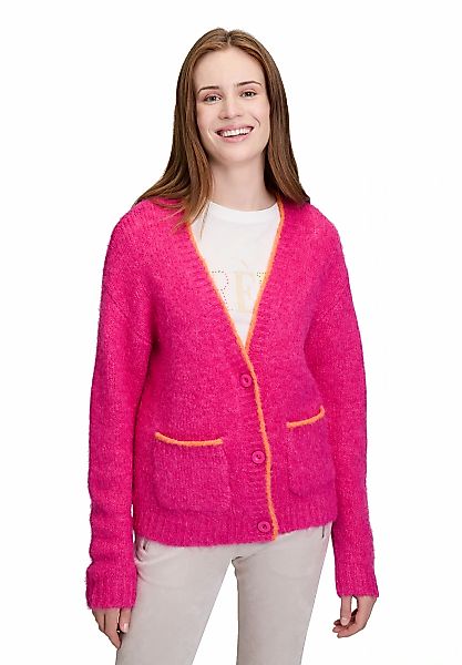 Cartoon Strickjacke "Cartoon Damen Strick-Cardigan mit V-Ausschnitt" 1 tlg. günstig online kaufen