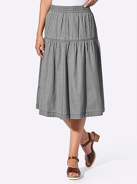 Witt A-Linien-Rock Jeans-Rock (2-tlg) günstig online kaufen