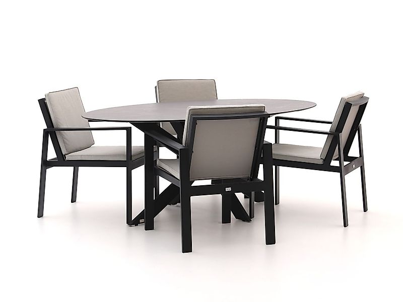Bellagio Vezzano/Furato ellips 200cm dining tuinset 5-delig günstig online kaufen