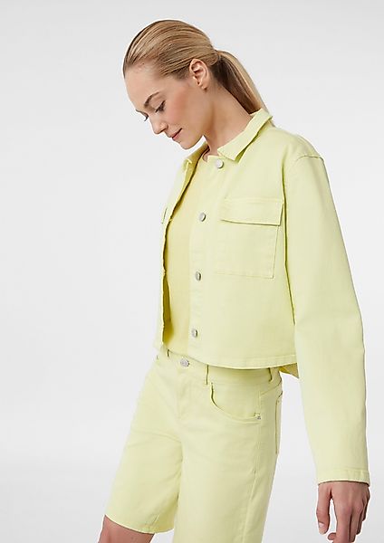 comma casual identity Blusenblazer Kurze Jeansjacke günstig online kaufen