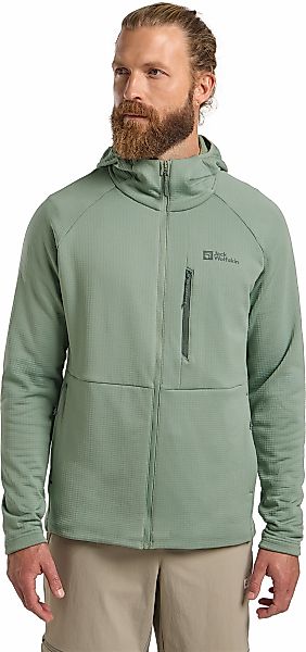 Jack Wolfskin Fleecejacke "KOLBENBERG HOODED FZ M" mitKapuze günstig online kaufen