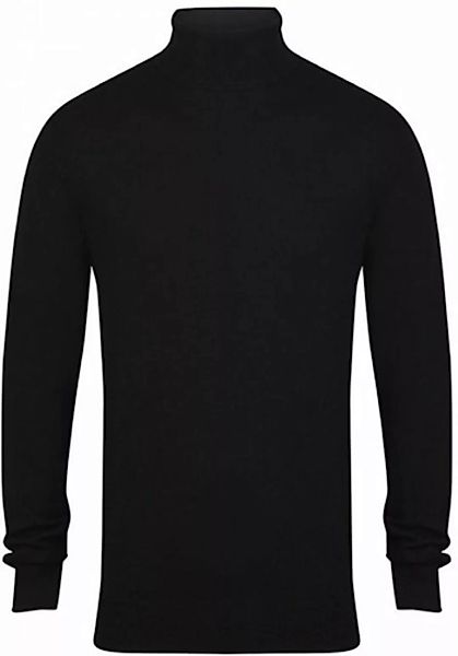 Henbury Sweatshirt Herren Roll Neck Jumper günstig online kaufen