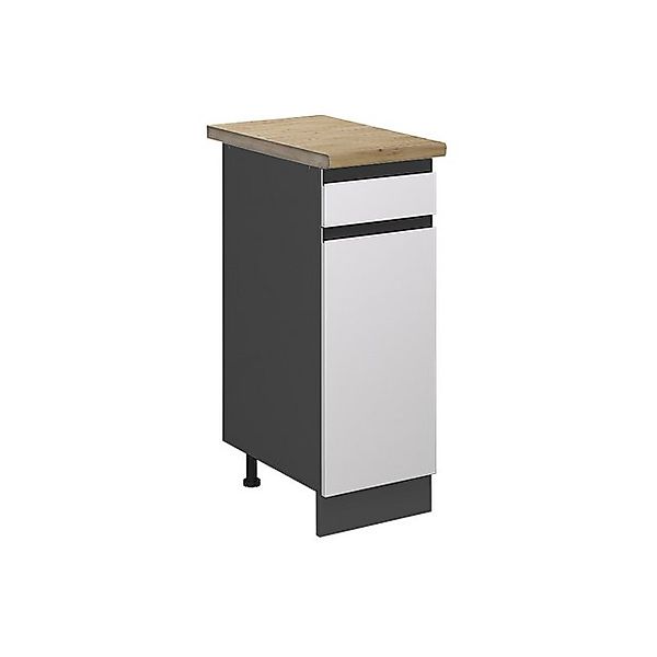 Vicco Küchenunterschrank R-Line Schubladenschrank für die Küche Weiß/Anthra günstig online kaufen