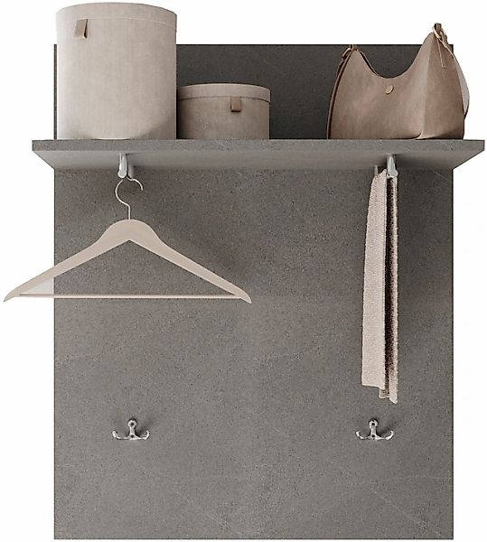 INOSIGN Garderobenpaneel »Pratiko, Breite 63 cm, Höhe 78 cm, Wandpaneel, Wa günstig online kaufen