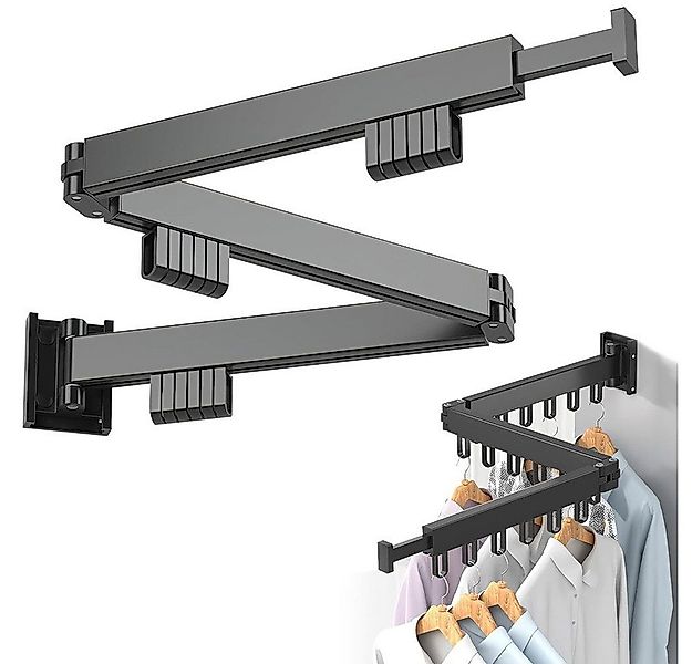 POPOLIC Wandwäschetrockner Wäscheständer Wandmontage, Klappbar ausziehbar K günstig online kaufen