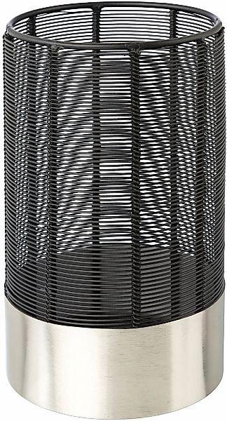 Leonique Windlicht "Kerzenhalter Alienor" aus Metall, mit Draht-Struktur günstig online kaufen