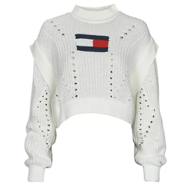 Tommy Jeans  Pullover TJW OVRSZD FLAG STITCH SWEATER günstig online kaufen
