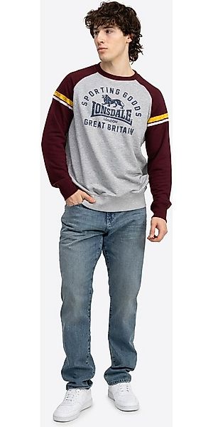 Lonsdale Rundhalspullover Bregis Rundhals Sweatshirt Normale Passform günstig online kaufen