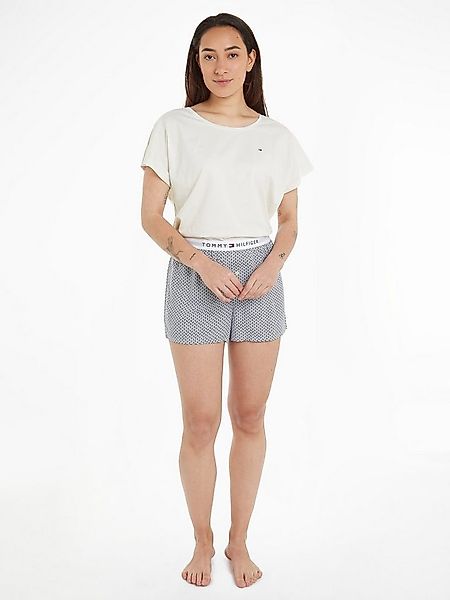 Tommy Hilfiger Underwear Shorty SS PYJ SET WOVEN (Set, 2 tlg., Shirt+Shorts günstig online kaufen