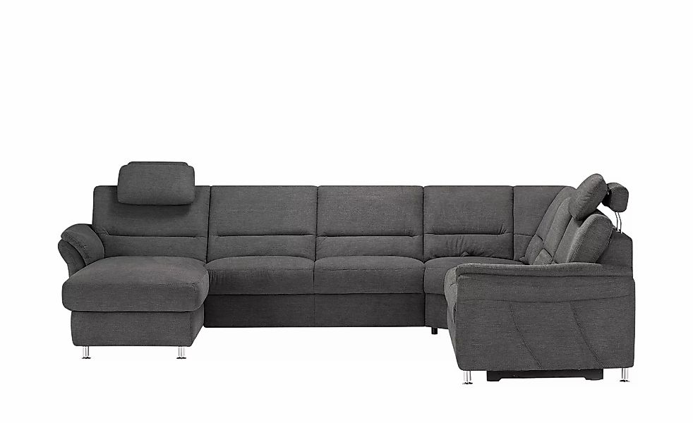 meinSofa Wohnlandschaft  Donald ¦ grau ¦ Maße (cm): B: 335 H: 89 T: 262.0 P günstig online kaufen