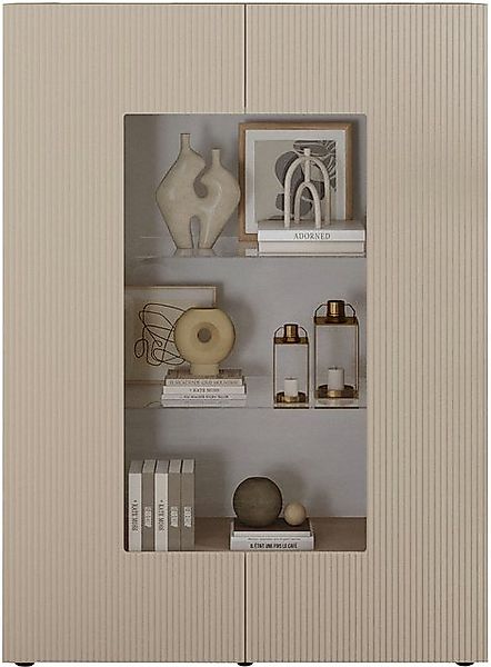 INOSIGN Vitrine Country Höhe 166 cm, Hochschrank mit 2 Türen, Anrichte, Sta günstig online kaufen
