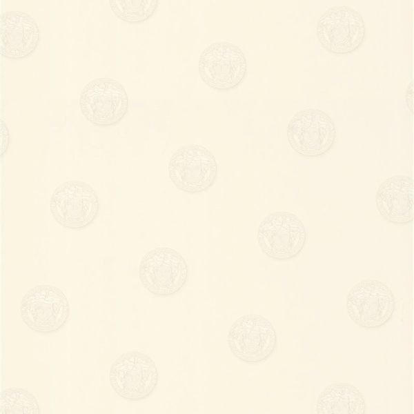 Bricoflor Medusa Tapete in Creme Beige Helle Tapete mit Punkten Ideal für B günstig online kaufen