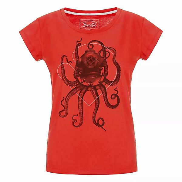 Nautical Octopus Damen T-shirt günstig online kaufen