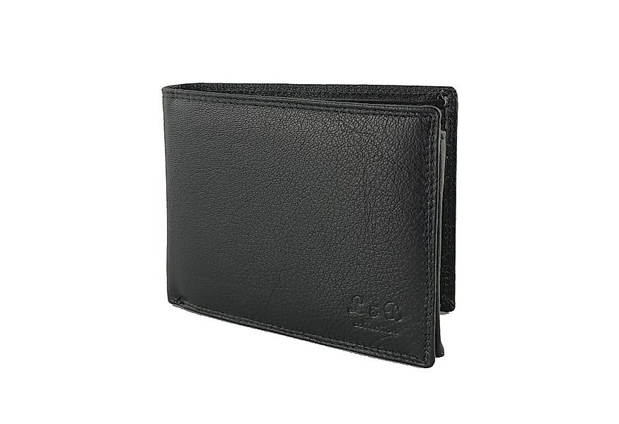 L&B Geldbörse Rindsleder Portemonnaie, integrierter RFID-Schutz >2339< Geld günstig online kaufen