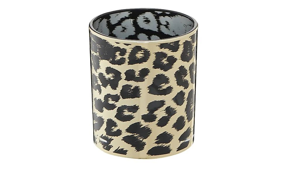 HOME STORY Windlicht   ¦ gold ¦ Glas ¦ Maße (cm): H: 9  Ø: 8 Accessoires > günstig online kaufen
