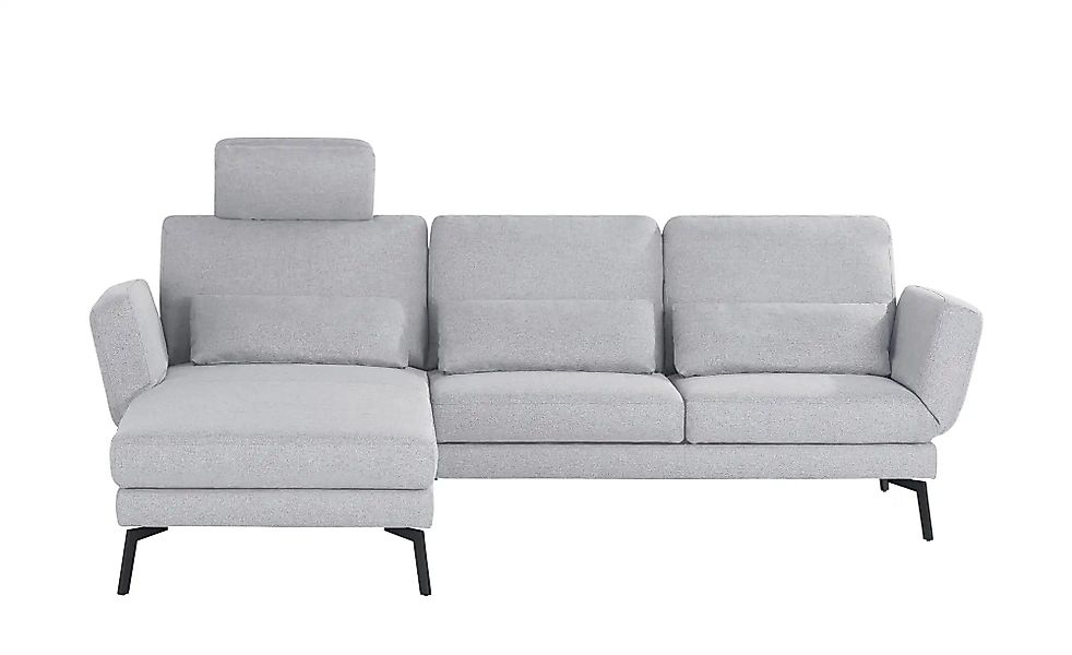 Ecksofa mit Funktion  Twister ¦ grau ¦ Maße (cm): B: 275 H: 93 T: 191.0 Pol günstig online kaufen
