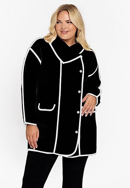 YOEK Langmantel Damen Jacke mit Langarm günstig online kaufen