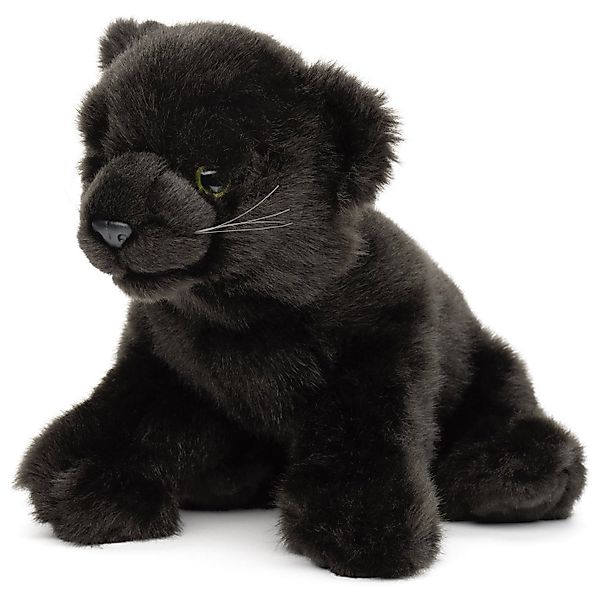 Uni-Toys Kuscheltier Schwarzer Panther Baby, sitzend - 25 cm (Länge) - Plüs günstig online kaufen