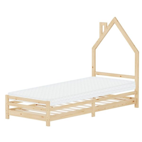 ML-DESIGN Spielbett Hausbett Holzbett mit Lattenrost günstig online kaufen
