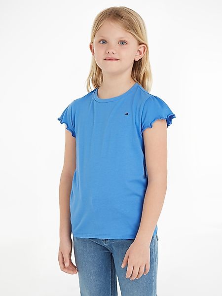 Tommy Hilfiger T-Shirt ESSENTIAL RUFFLE SLEEVE günstig online kaufen