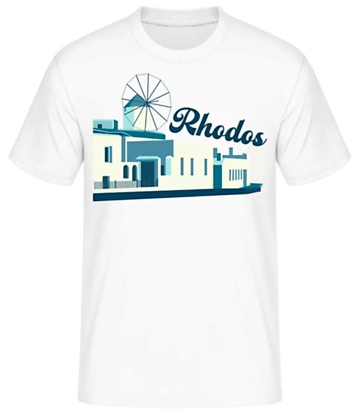 Rhodos · Männer Basic T-Shirt günstig online kaufen