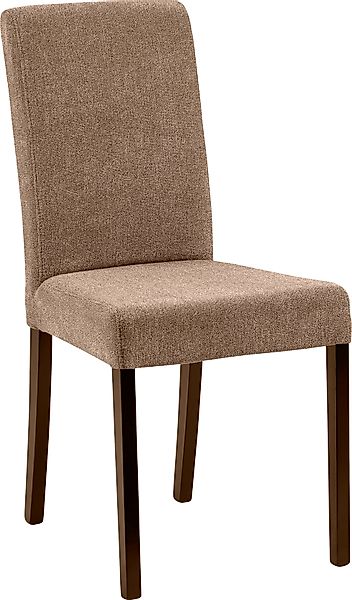 massivline&more 4-Fußstuhl »Martina 100«, (Set), 2 St., Polyester, Gestell günstig online kaufen