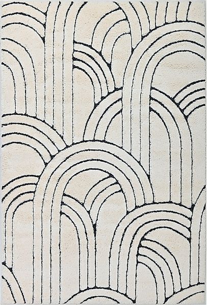 my home Teppich »Cadie«, rechteckig, 20 mm Höhe, modernes Design, weicher F günstig online kaufen