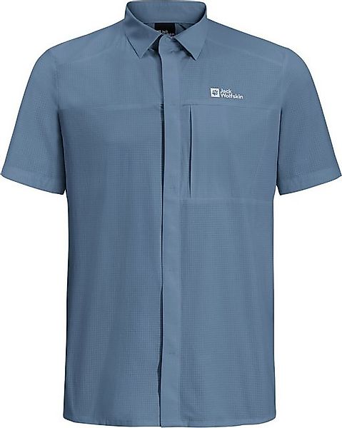 Jack Wolfskin Kurzarmhemd VANDRA S/S SHIRT M ELEMENTAL BLUE günstig online kaufen