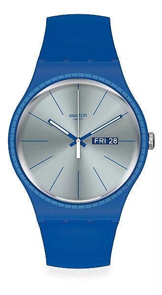 Swatch BLUE RAILS SUON714 Armbanduhr günstig online kaufen