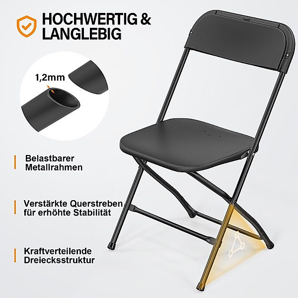 VINGLI Klappstuhl Klappstühle 2er/4er/6er/8er/10er Set, Gartenstuhl günstig online kaufen