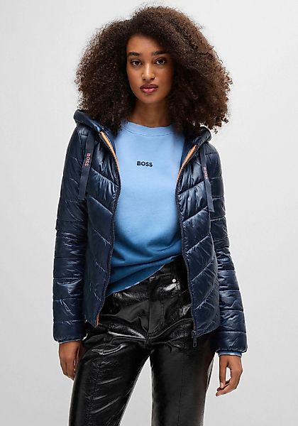 BOSS ORANGE Outdoorjacke "Palatori Premium Damenmode", mit Kapuze, mit Kapu günstig online kaufen