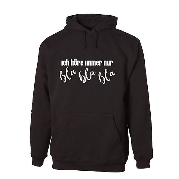 G-graphics Hoodie Ich höre immer nur bla bla bla Unisex mit trendigem Front günstig online kaufen