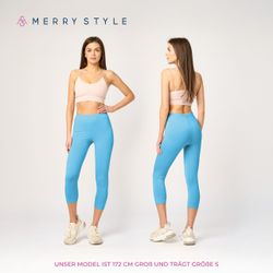 Merry Style Leggings Caprihose Damen 3/4 günstig online kaufen