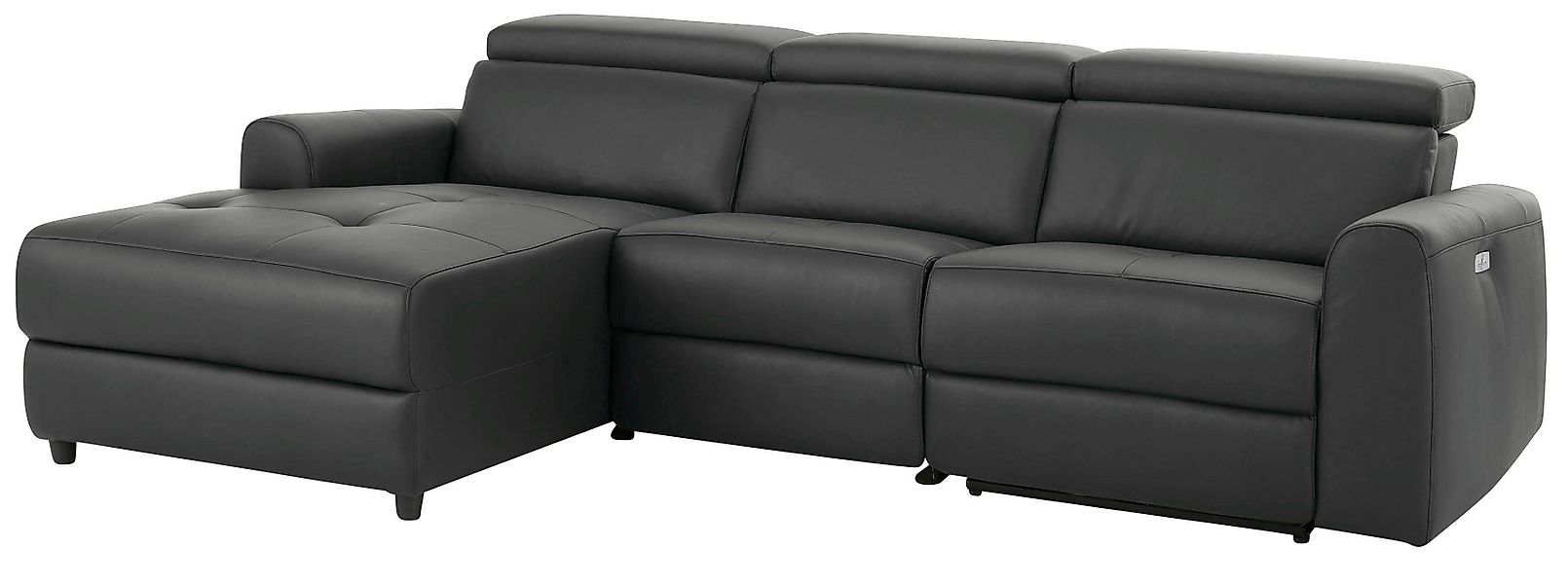 Home affaire Ecksofa "Sentrano, L-Form," 275 cm, man. o. elektr. Relaxfunkt günstig online kaufen