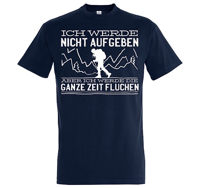 Youth Designz T-Shirt Nicht Aufgeben Wandern günstig online kaufen