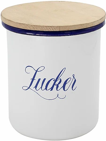 Krüger Zuckerdose »Husum« 1 Stk. tlg. mit Holzdeckel günstig online kaufen