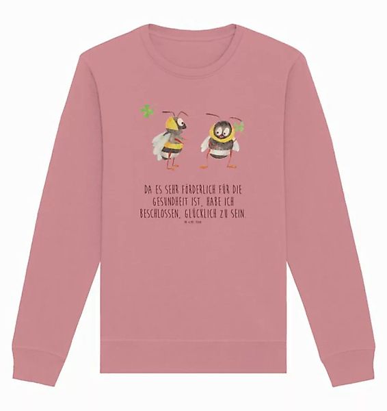 Mr. & Mrs. Panda Longpullover Größe XS Hummeln Kleeblatt - Canyon Pink - Ge günstig online kaufen