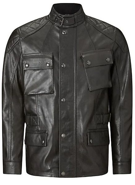 Belstaff Motorradjacke Turner Motorrad Lederjacke protektoren robust günstig online kaufen